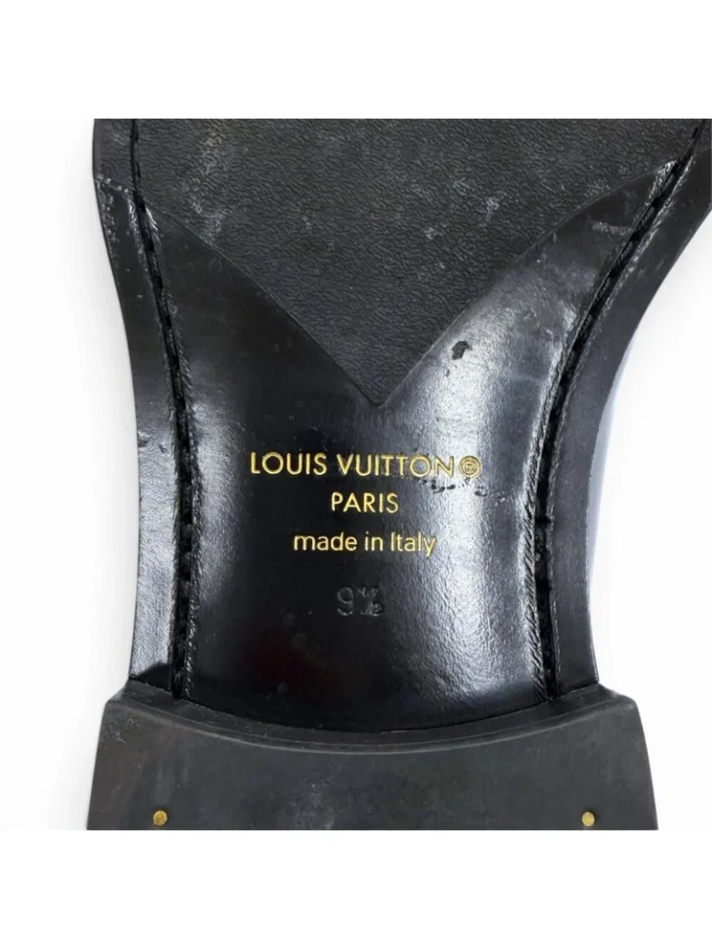 Louis Vuitton Kensington Derby Epi Plain Toe Lace-up Open Lacing Leather Shoes